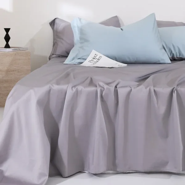 100% cotton 5A antibacterial 100 count long-staple cotton series sheets