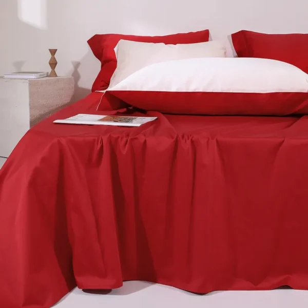 100% cotton 5A antibacterial 100 count long-staple cotton series sheets