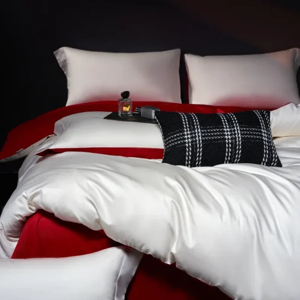 Bed sheet 100% cotton 5A antibacterial 100 count long-staple cotton series（four-piece set） (8)
