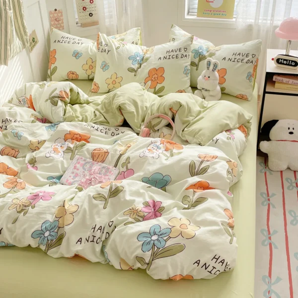 Cartoon fresh washed cotton (1