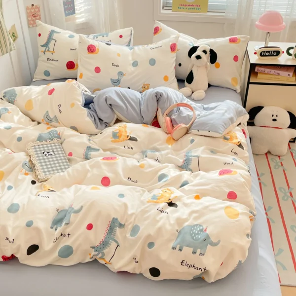 Cartoon fresh washed cotton (1