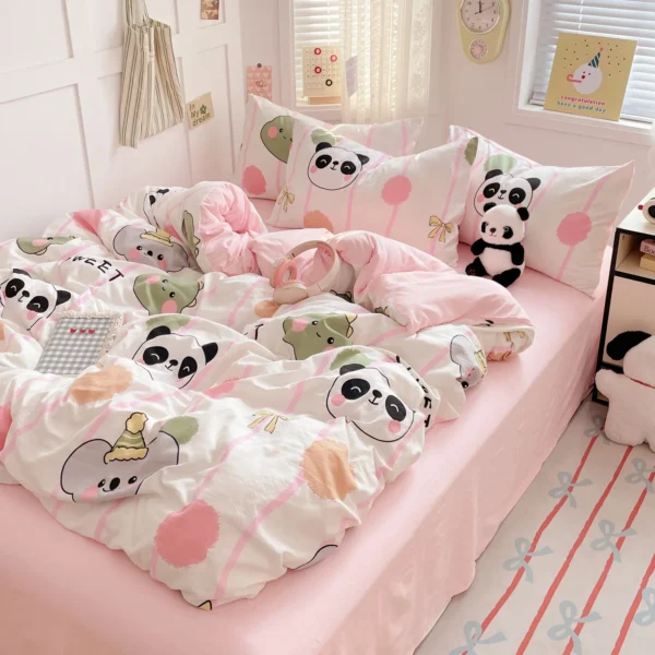 Cartoon fresh washed cotton (1