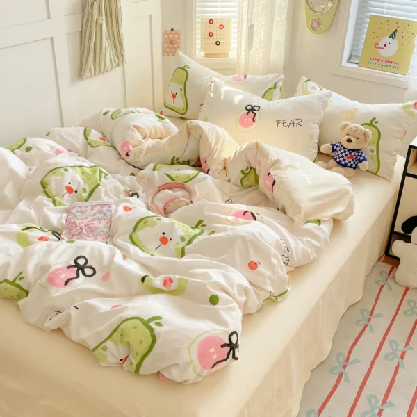 Cartoon fresh washed cotton (1