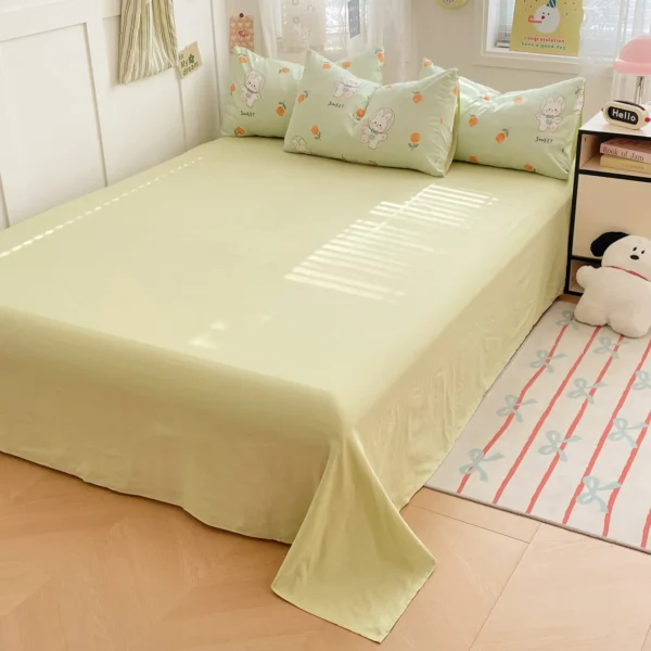 Cartoon fresh washed cotton (single sheet) (3)