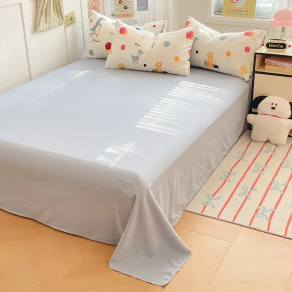 Cartoon fresh washed cotton (single sheet) (4)