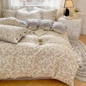 Cotton 13070 Button 100% Cotton (Quilt Cover Fitted Sheet)