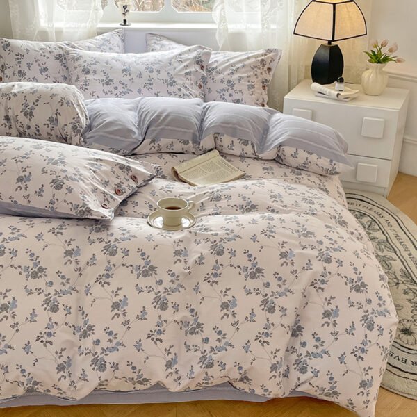 Cotton 13070 button style 100% cotton (four-piece set) (5)