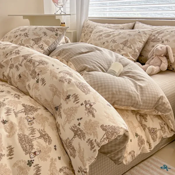 Cotton 13070 series 100% cotton (four-piece set) (16)