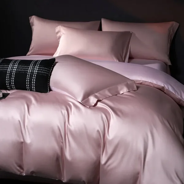 Fitted Sheet 100% cotton 5A antibacterial 101 count long-staple cotton series（Extra large quilt cover 1