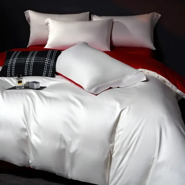 Fitted Sheet 100% cotton 5A antibacterial 101 count long-staple cotton series（Extra large quilt cover 1