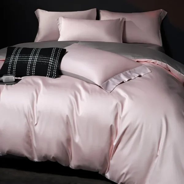 Fitted Sheet 100% cotton 5A antibacterial 101 count long-staple cotton series（Extra large quilt cover 1