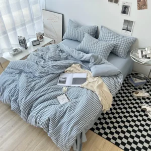 MUJI printed washed cotton (1