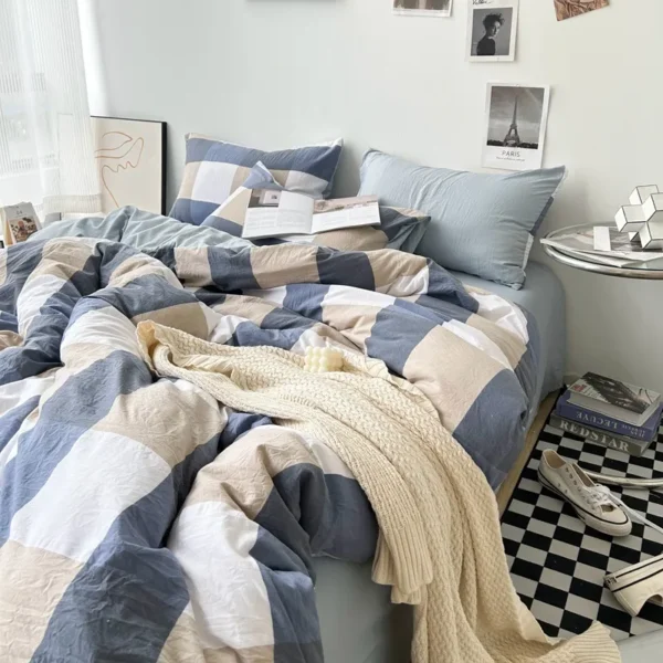 MUJI printed washed cotton (1