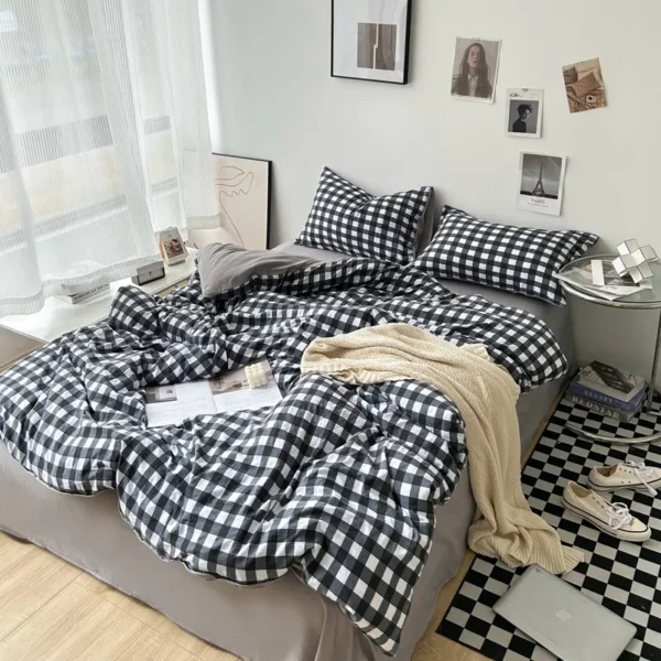 MUJI printed washed cotton (1