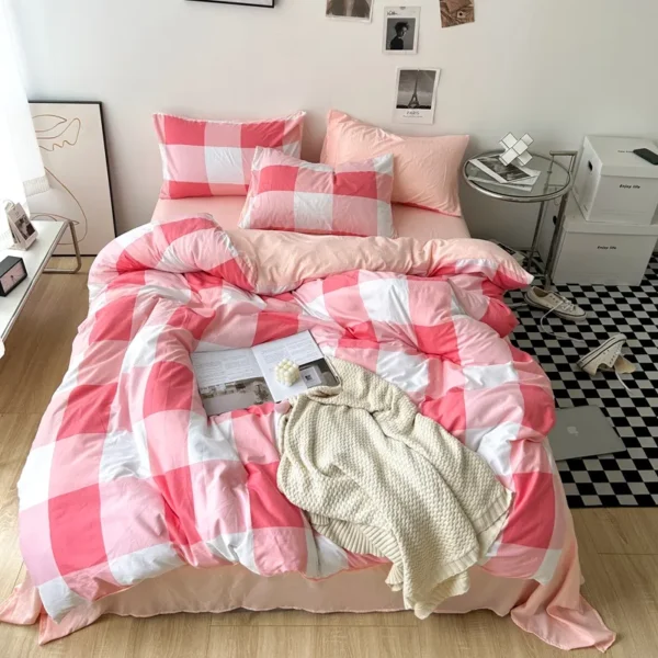 MUJI printed washed cotton (single quilt cover) (2)