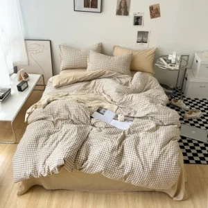 MUJI printed washed cotton (single quilt cover) (8)