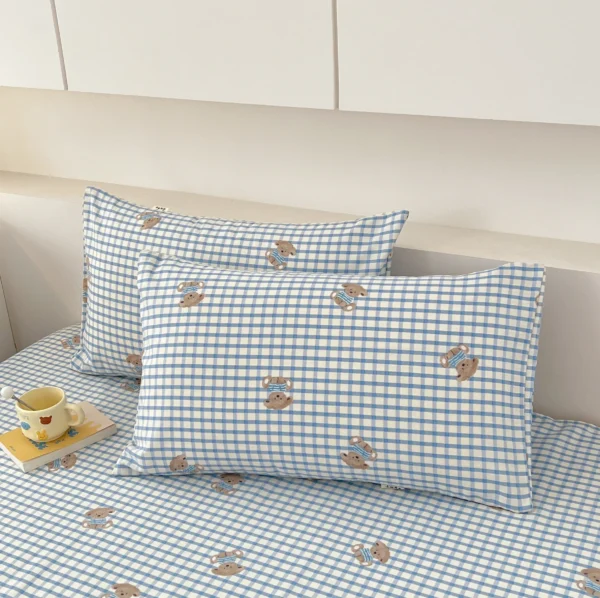 Three satin stripes old coarse cloth（Pillowcase） (12)