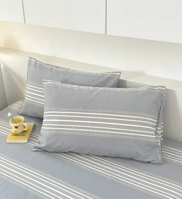 Three satin stripes old coarse cloth（Pillowcase） (7)