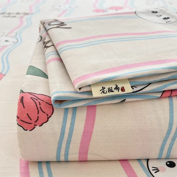 Three satin stripes old coarse cloth（three-piece set） (1)