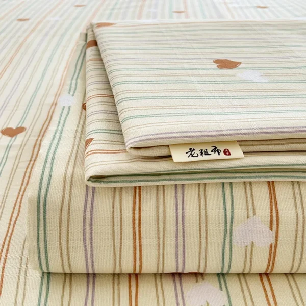 Three satin stripes old coarse cloth（three-piece set） (3)
