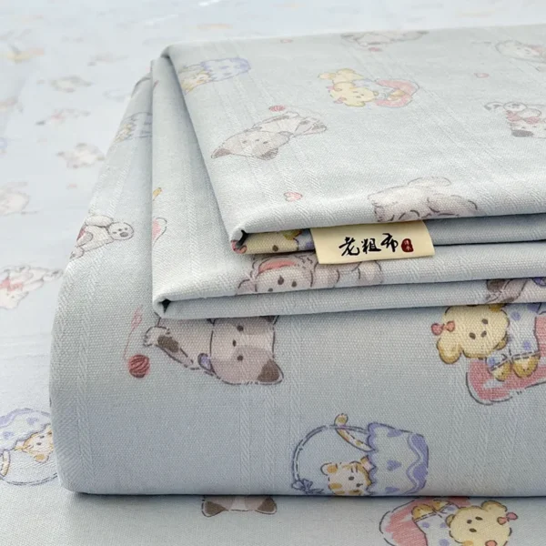 Three satin stripes old coarse cloth（three-piece set） (7)