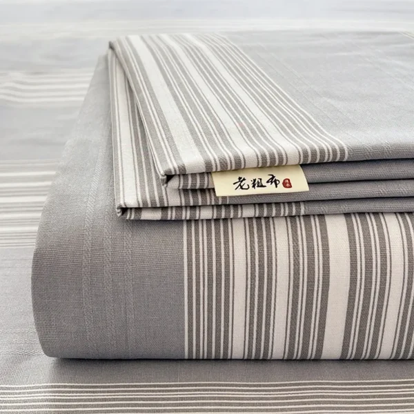 Three satin stripes old coarse cloth（three-piece set） (8)