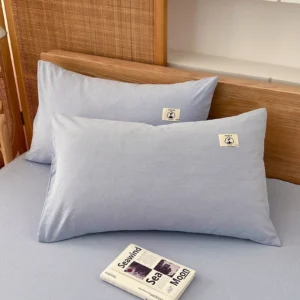 Yarn-dyed cotton series 100% cotton pillowcase (12)