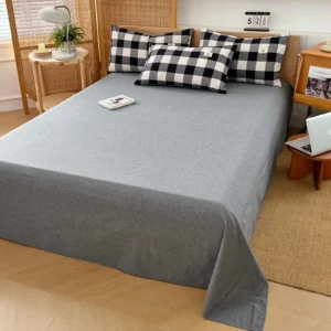 Yarn-dyed cotton series 100% cotton sheet (2)